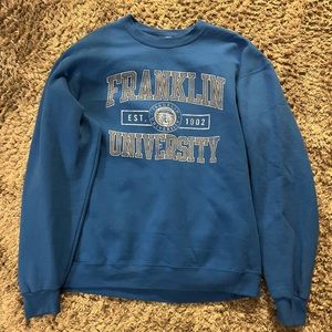 Champion Eco Franklin University Crewneck Sweatshirt Mens Size XL